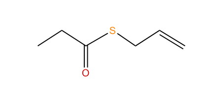 Allyl thiopropionate